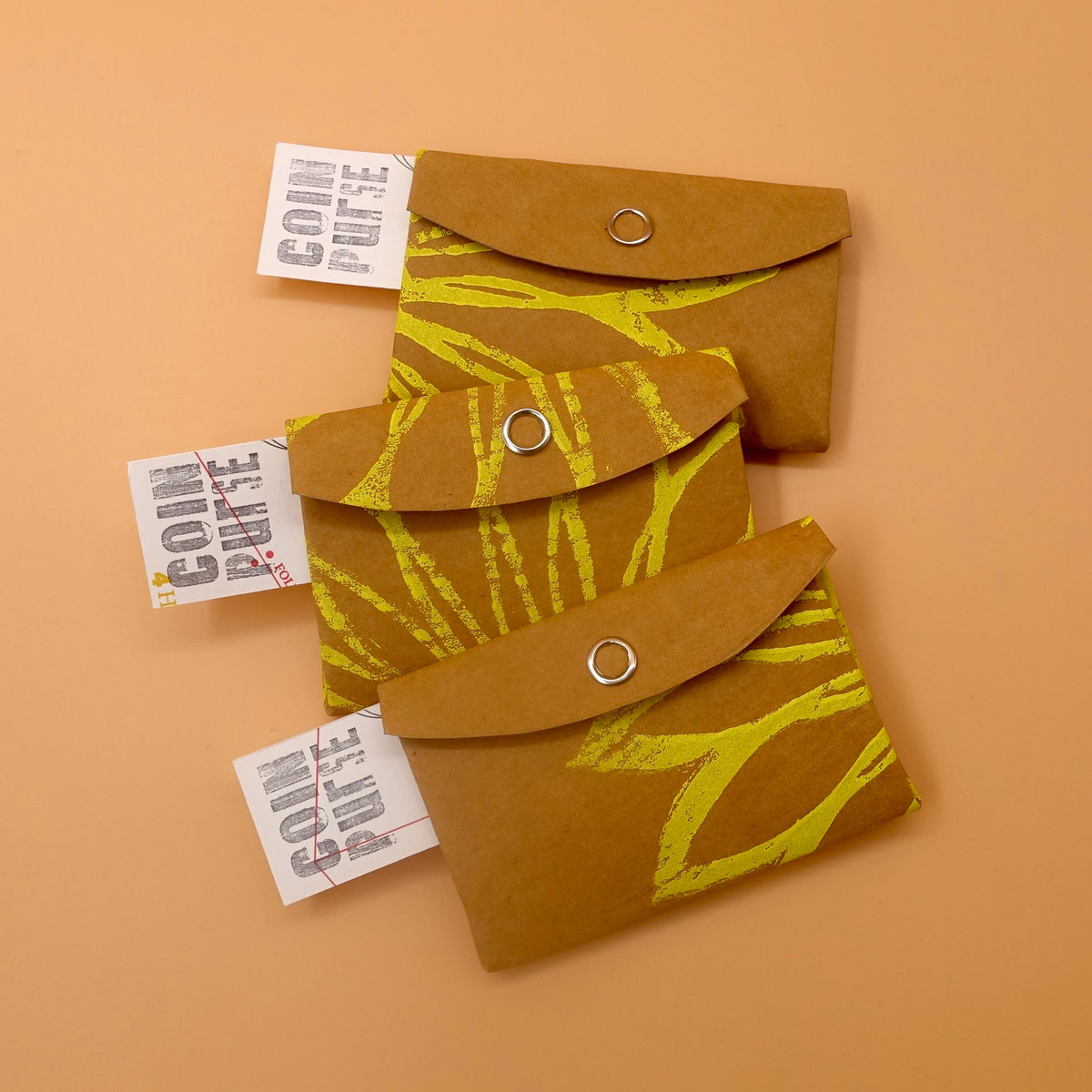 Upcycled Paper Coin Purse
