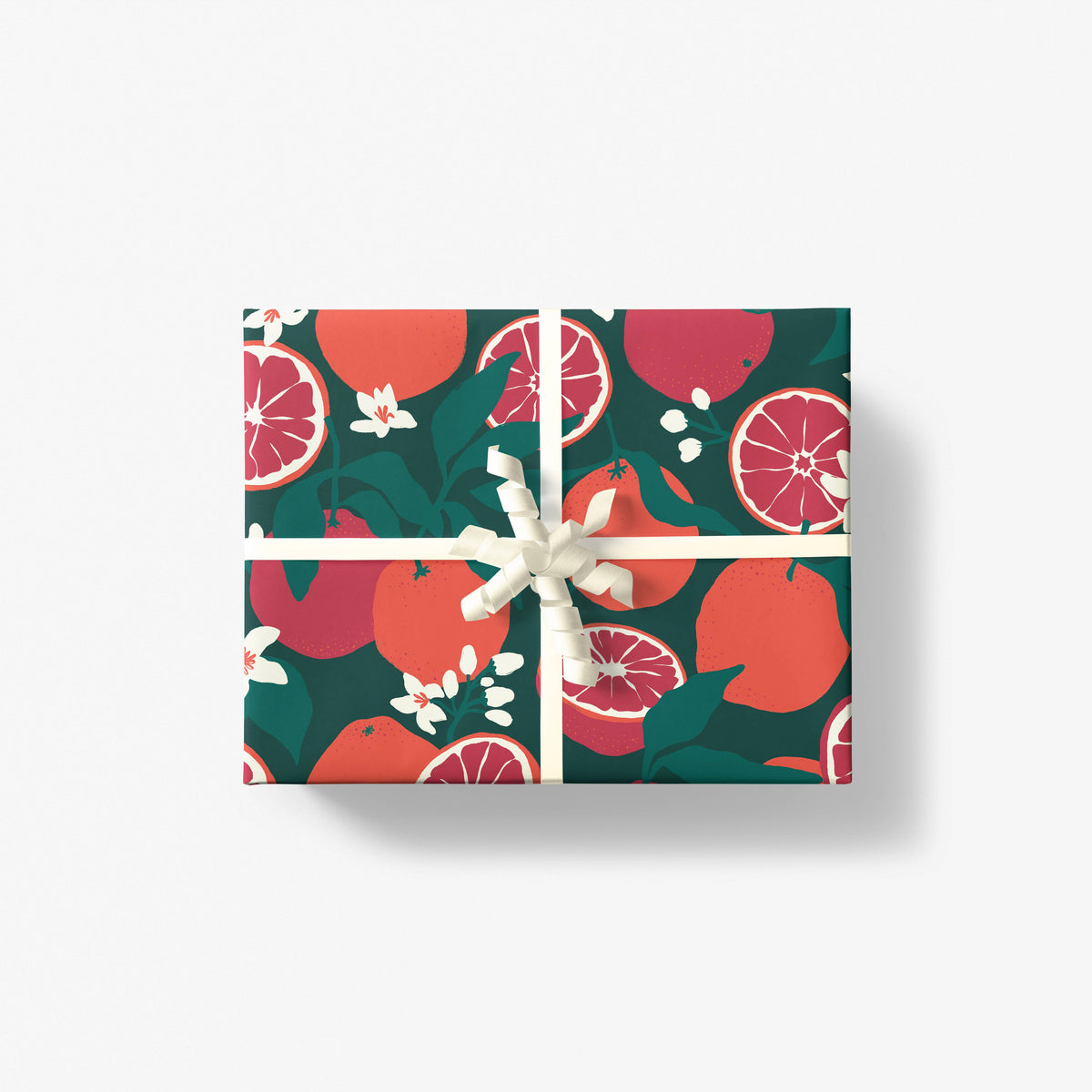 Winter Zest Gift Wrap: Flat Sheet