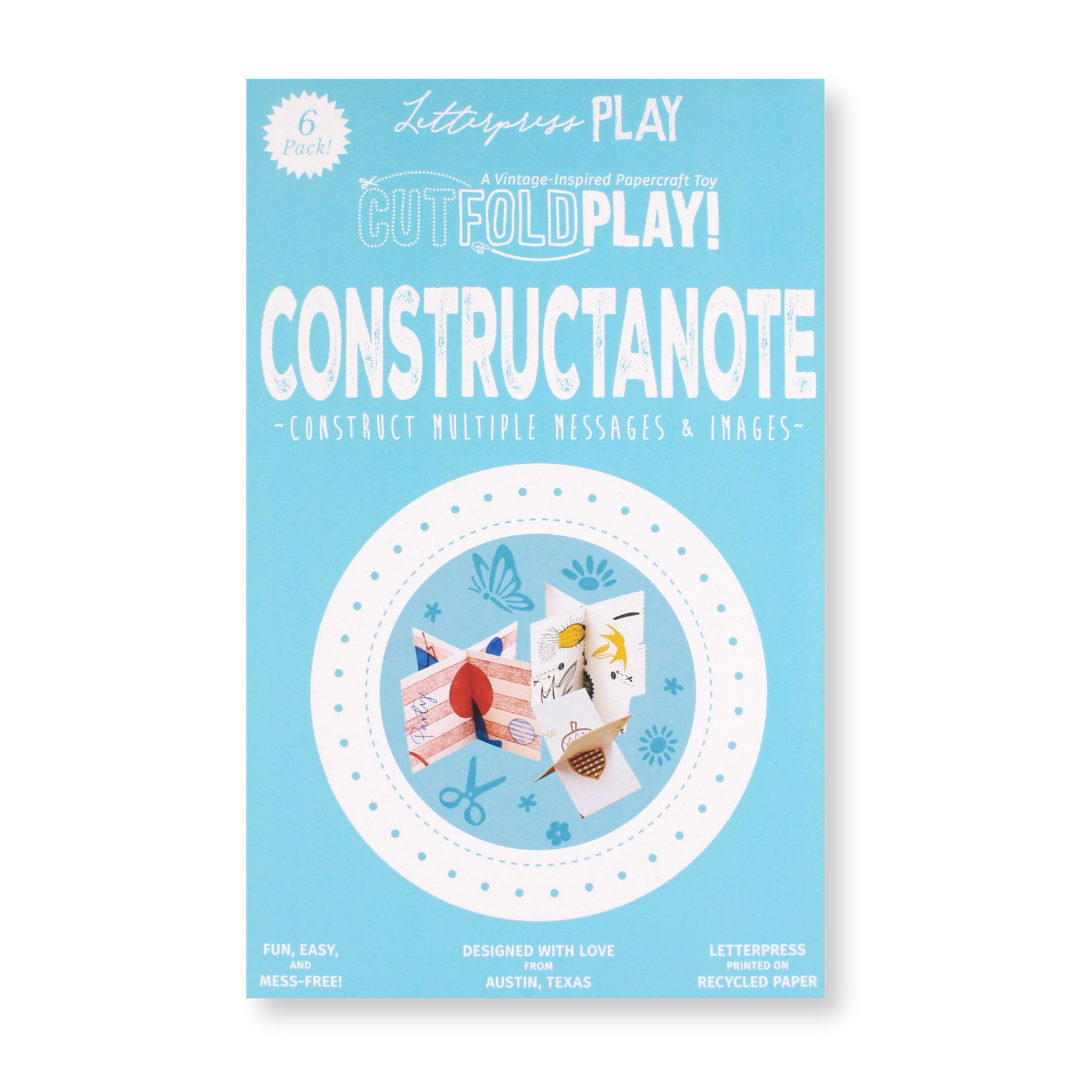Constructanote Paper Toy Box (Pack of 6)
