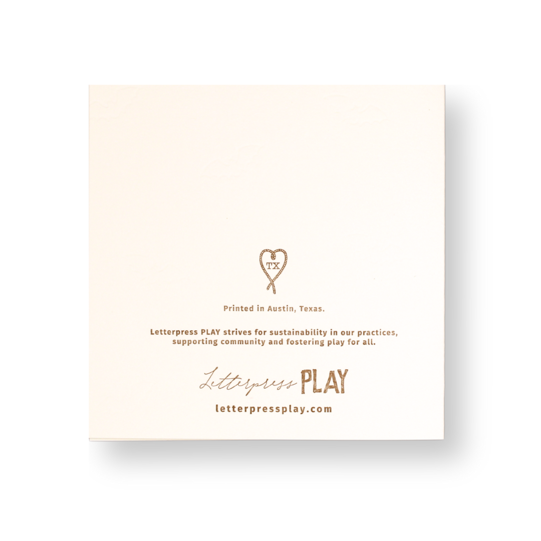 Austin City Letterpress Card