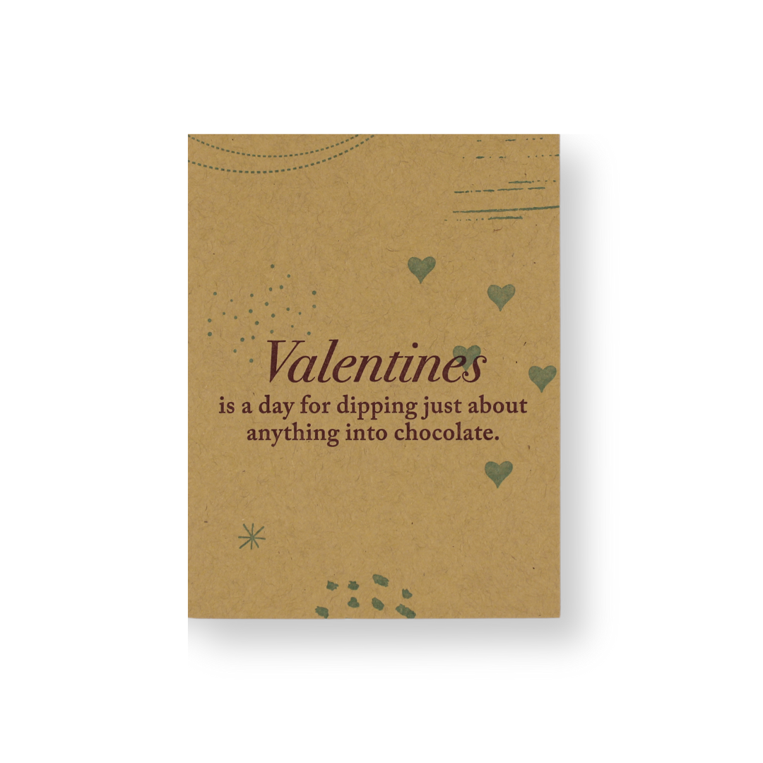 Valentine's Day - Dipping Chocolate Card