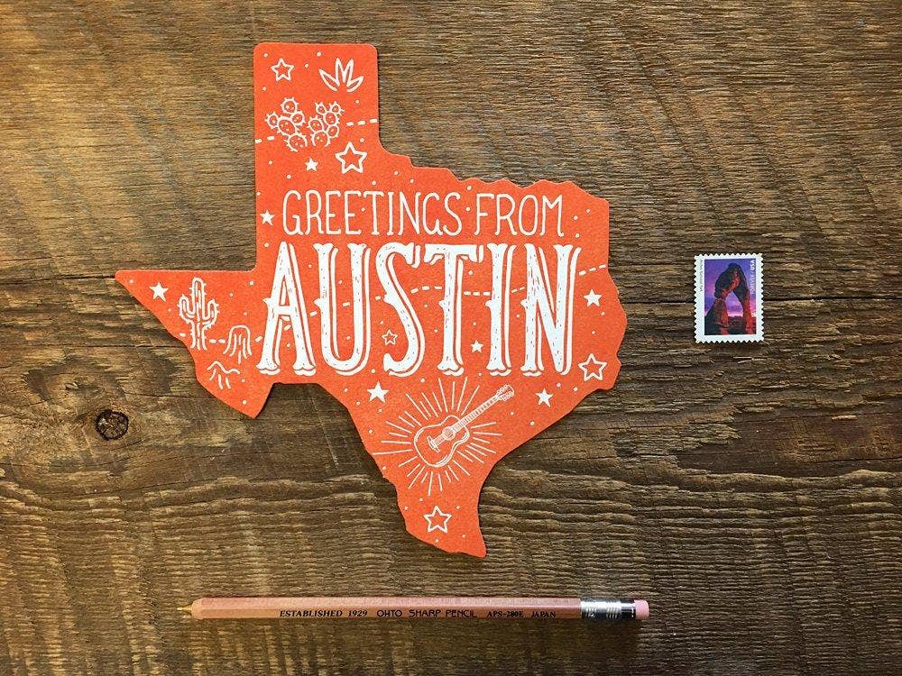 Austin Postcard