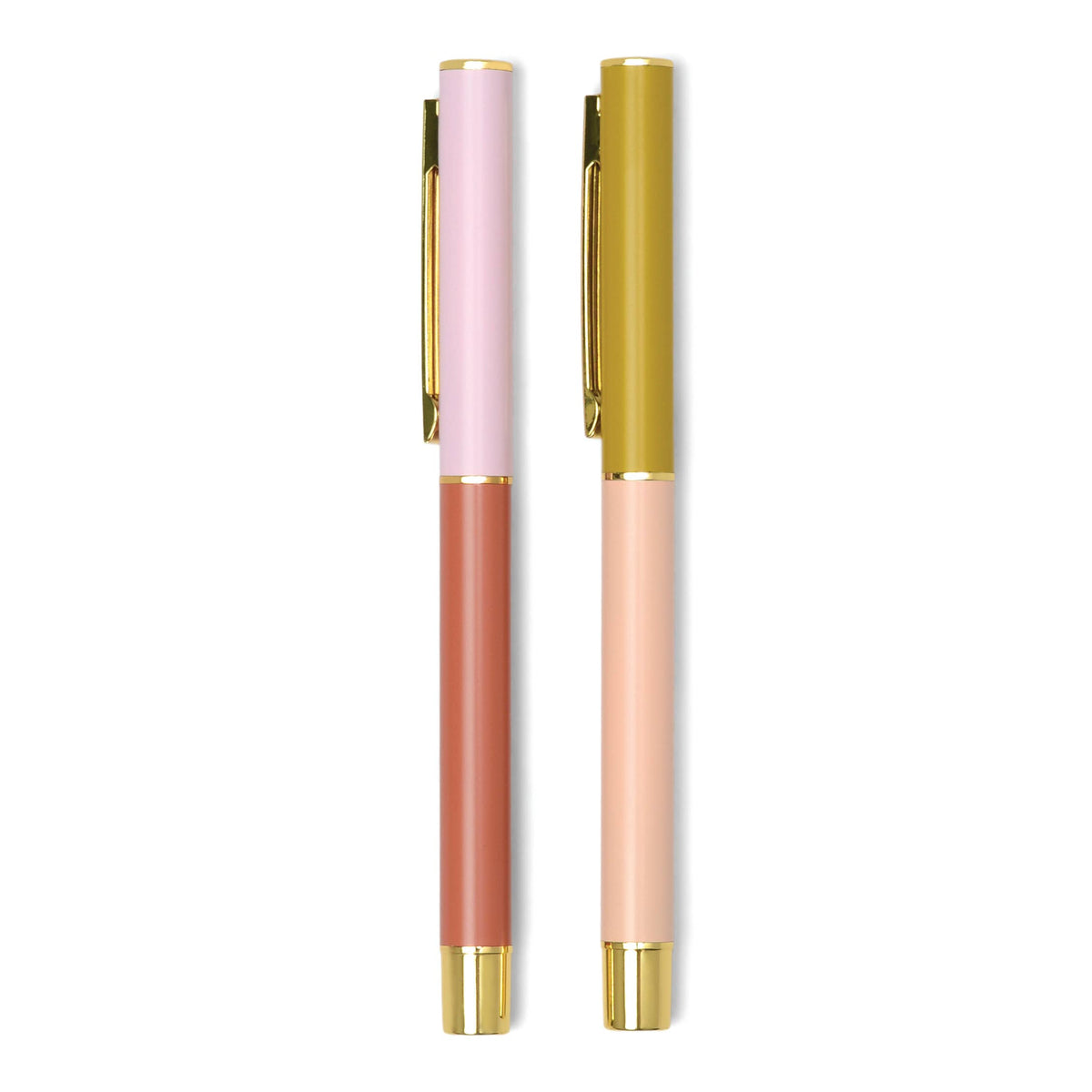 Color Block Pens, Set Of 2