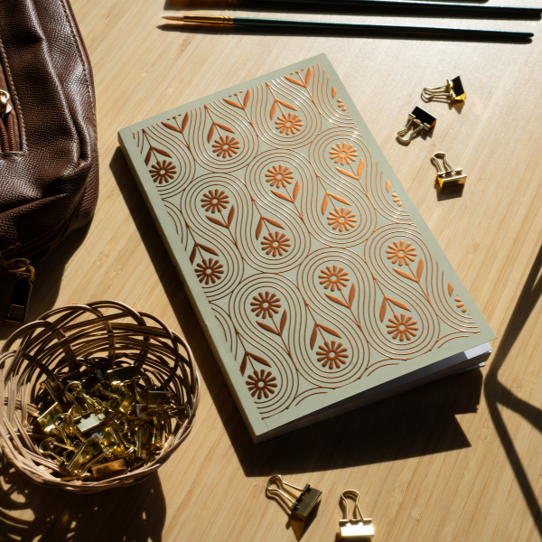 Daisy Chain Soft Touch Classic Layflat Notebook Journal