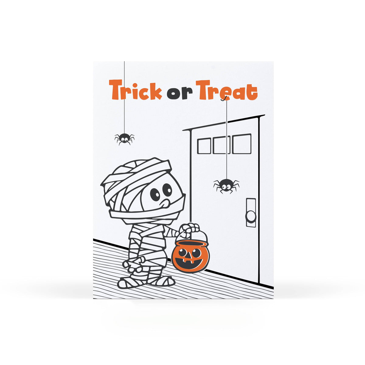 Trick or Treat Halloween Card