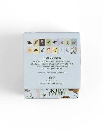 Flora & Fauna Memory Game