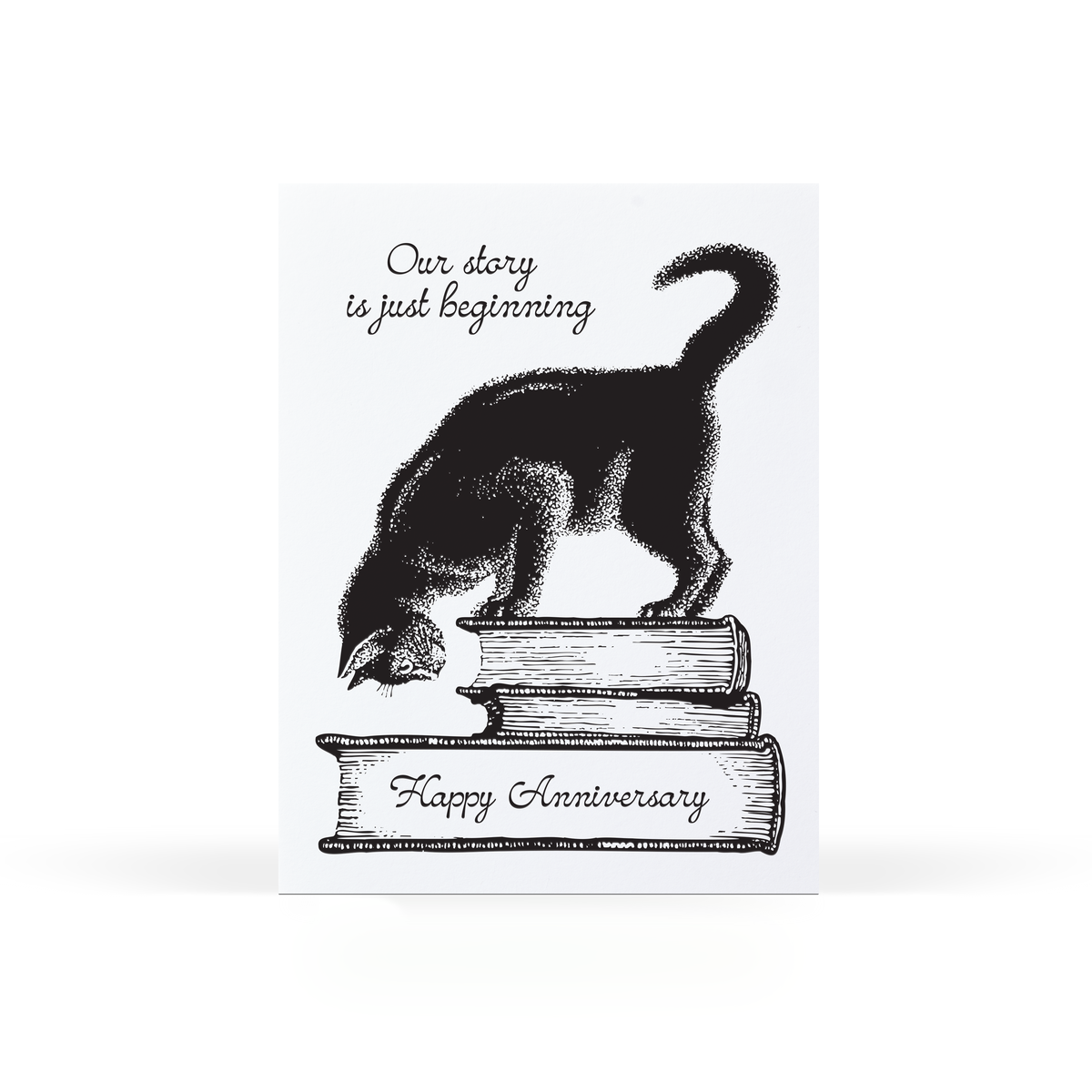 Kitty Anniversary Card