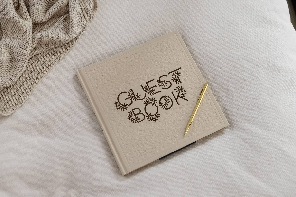 Wedding Guest Book: An Heirloom-Quality Guest Book with Foil Accents and Hand-Drawn Illustrations: An Heirloom-Quality Guest Book with Foil Accents and Hand-Drawn Illustrations