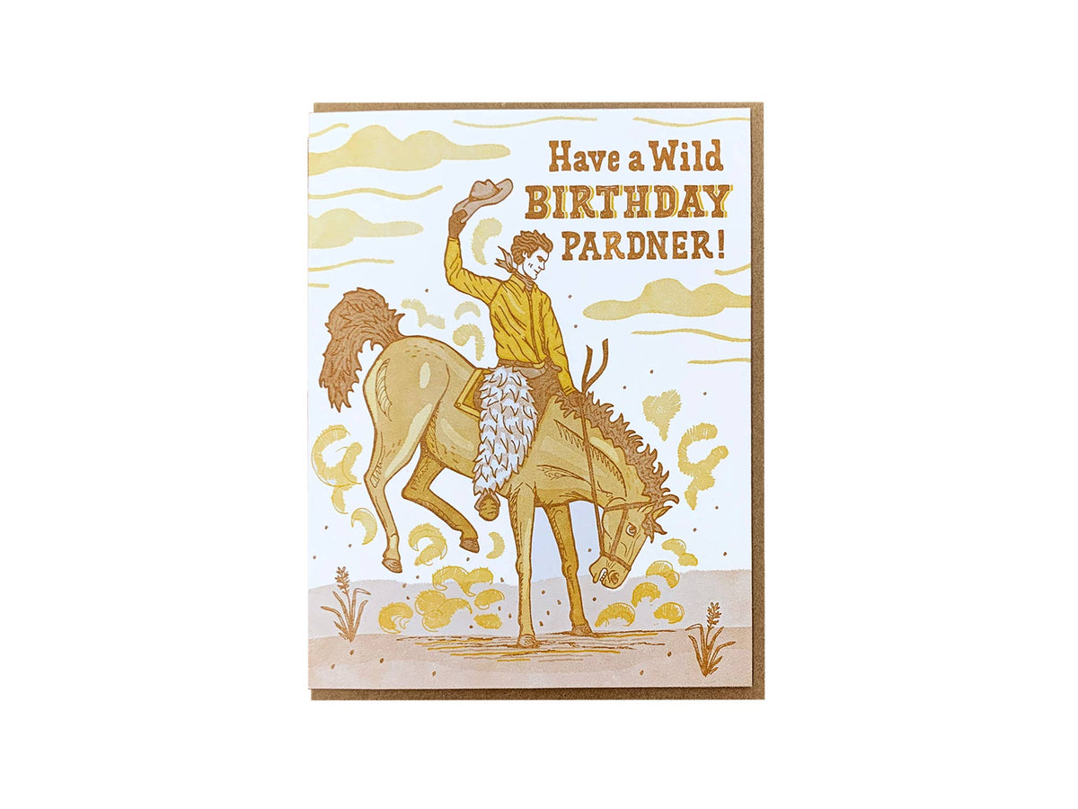 Birthday Pardner Card