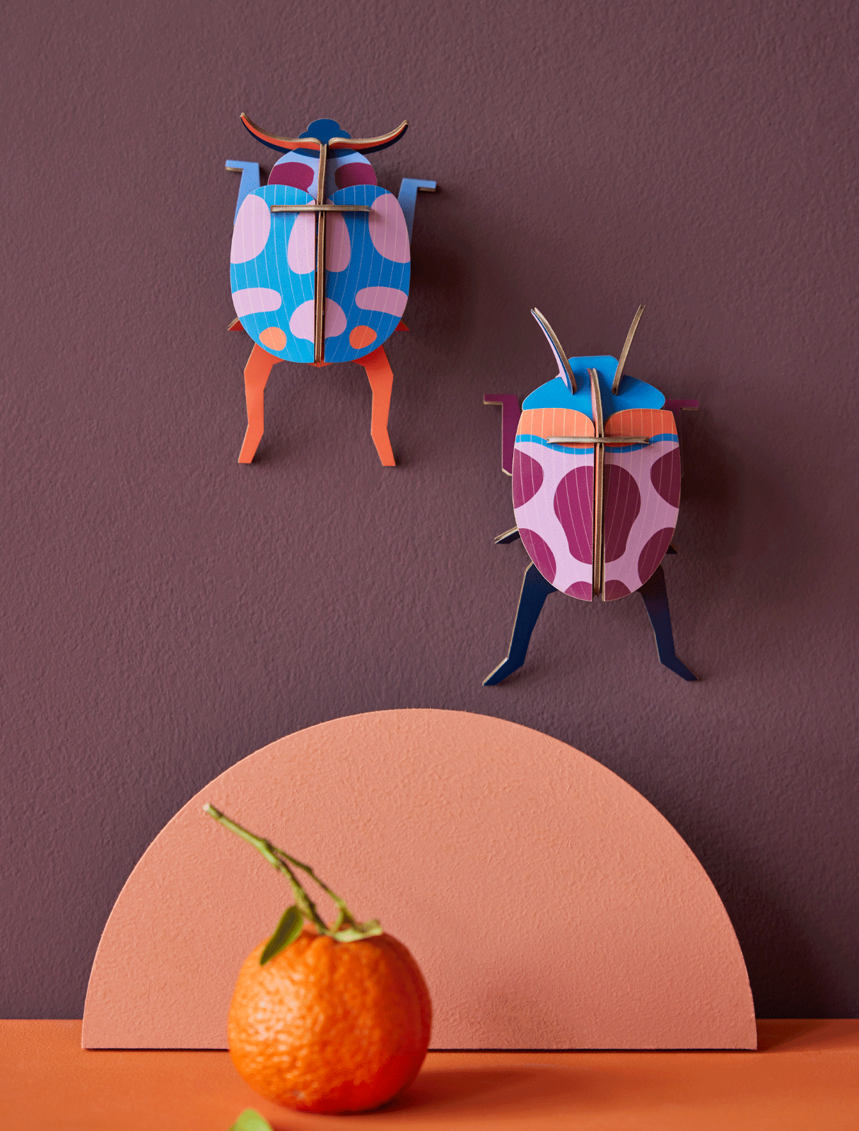 Coccinelle Couple 3D Craft