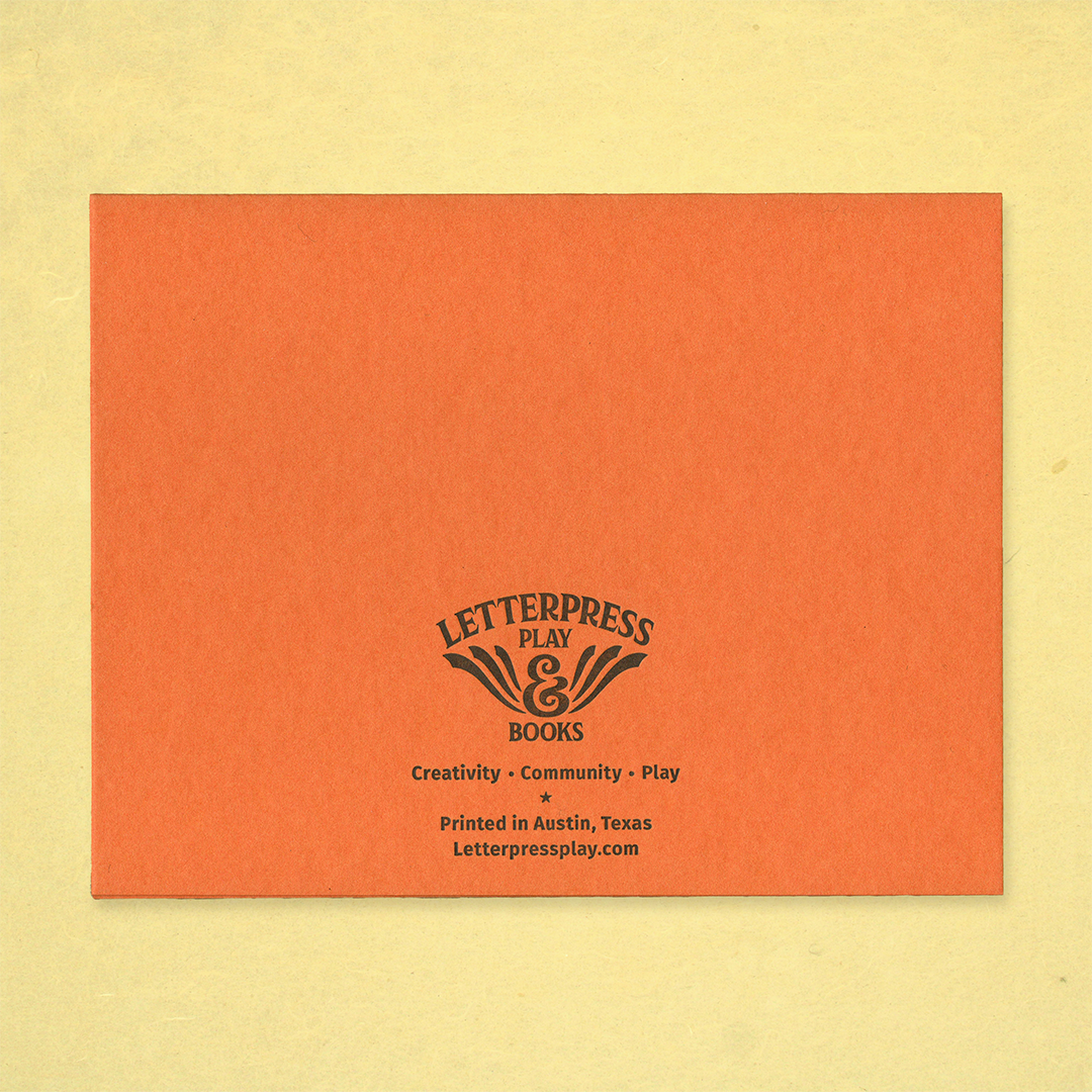Everything is Hotter in Austin Letterpress Card