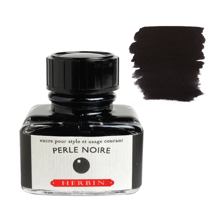 Herbin Fountain Pen Ink 30ml Bottle -40 Colors: Vert Foret (Forest Green)