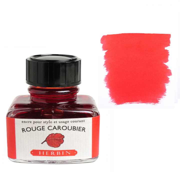 Herbin Fountain Pen Ink 30ml Bottle -40 Colors: Vert Foret (Forest Green)