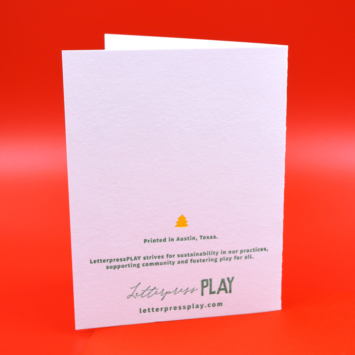 Christmas Card - Tree