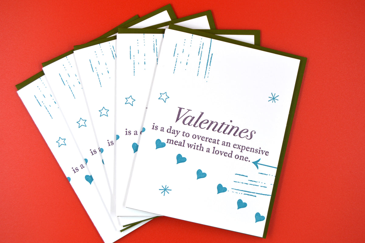 Valentine's Day - Expensive Meal Card