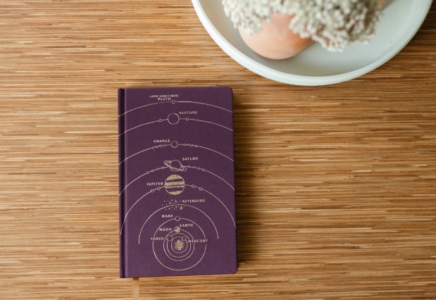 Cloth Journal - Solar System