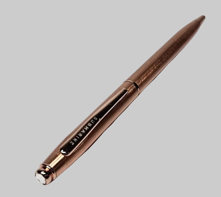 Brass Pen with Crystal Accent