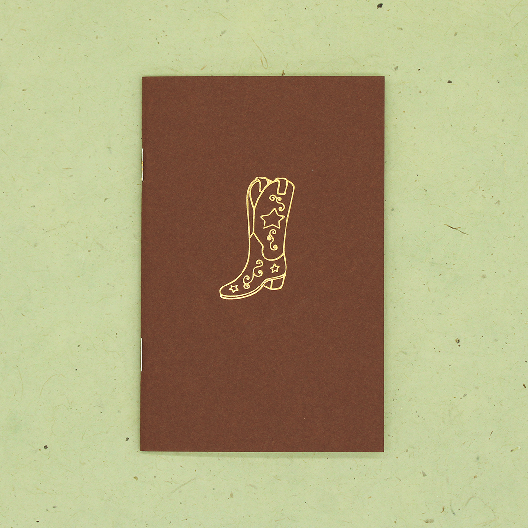 Texas Boot Foiled Notebook