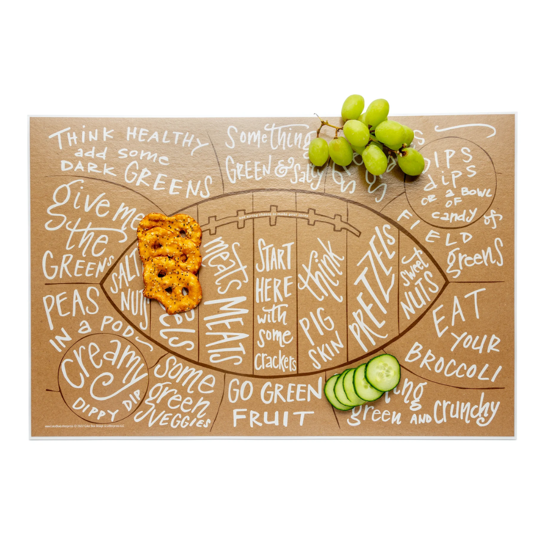 Football | Charcuterie Cheat Sheet