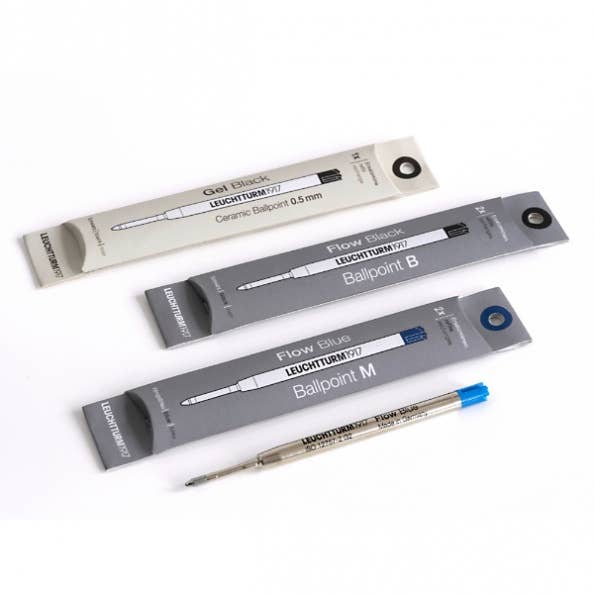 Ballpoint Pen Refill for Drehgriffel - Flow Line: Black / Fine