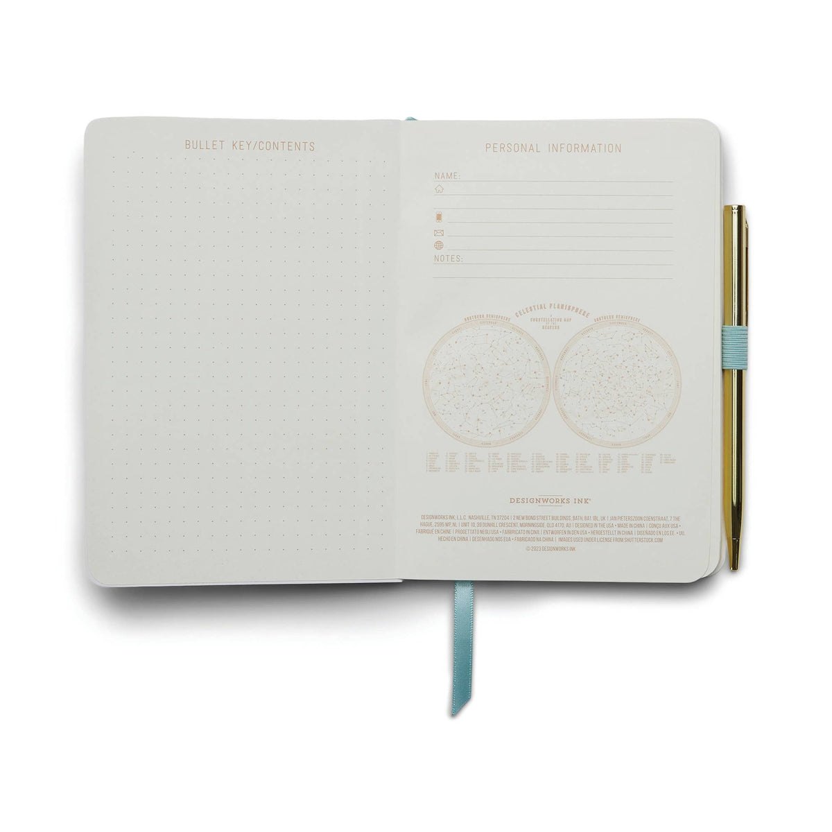 VINTAGE SASS NOTEBOOK WITH PEN - LEAF ME ALONE