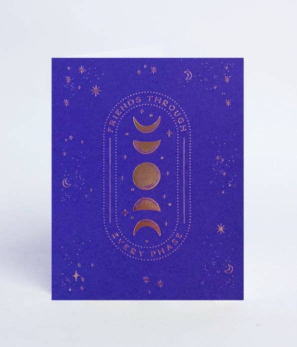 Everyday, Moon Phase Friends - Greeting Card
