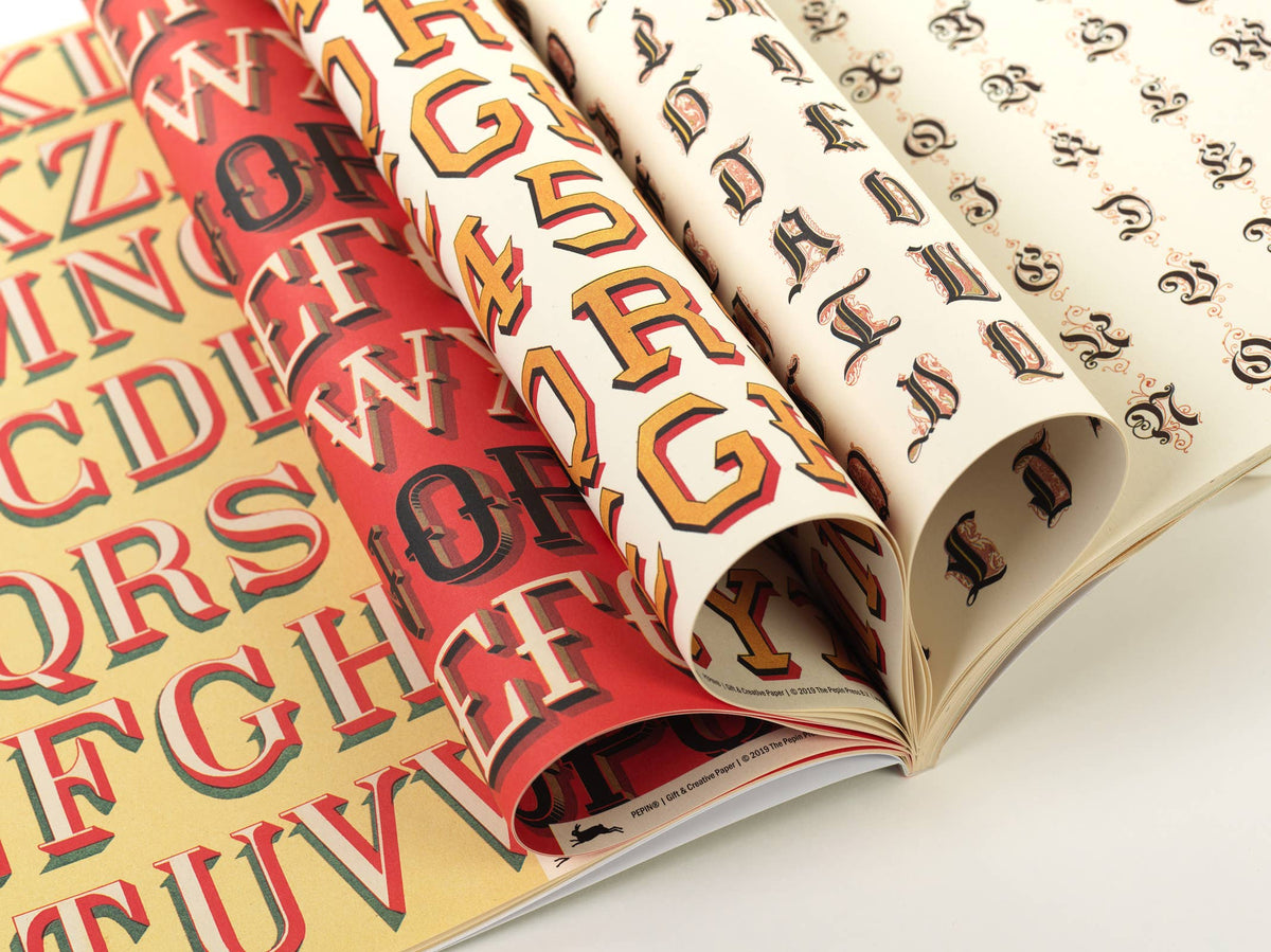 Alphabets Gift & Creative Paper Book Vol. 88