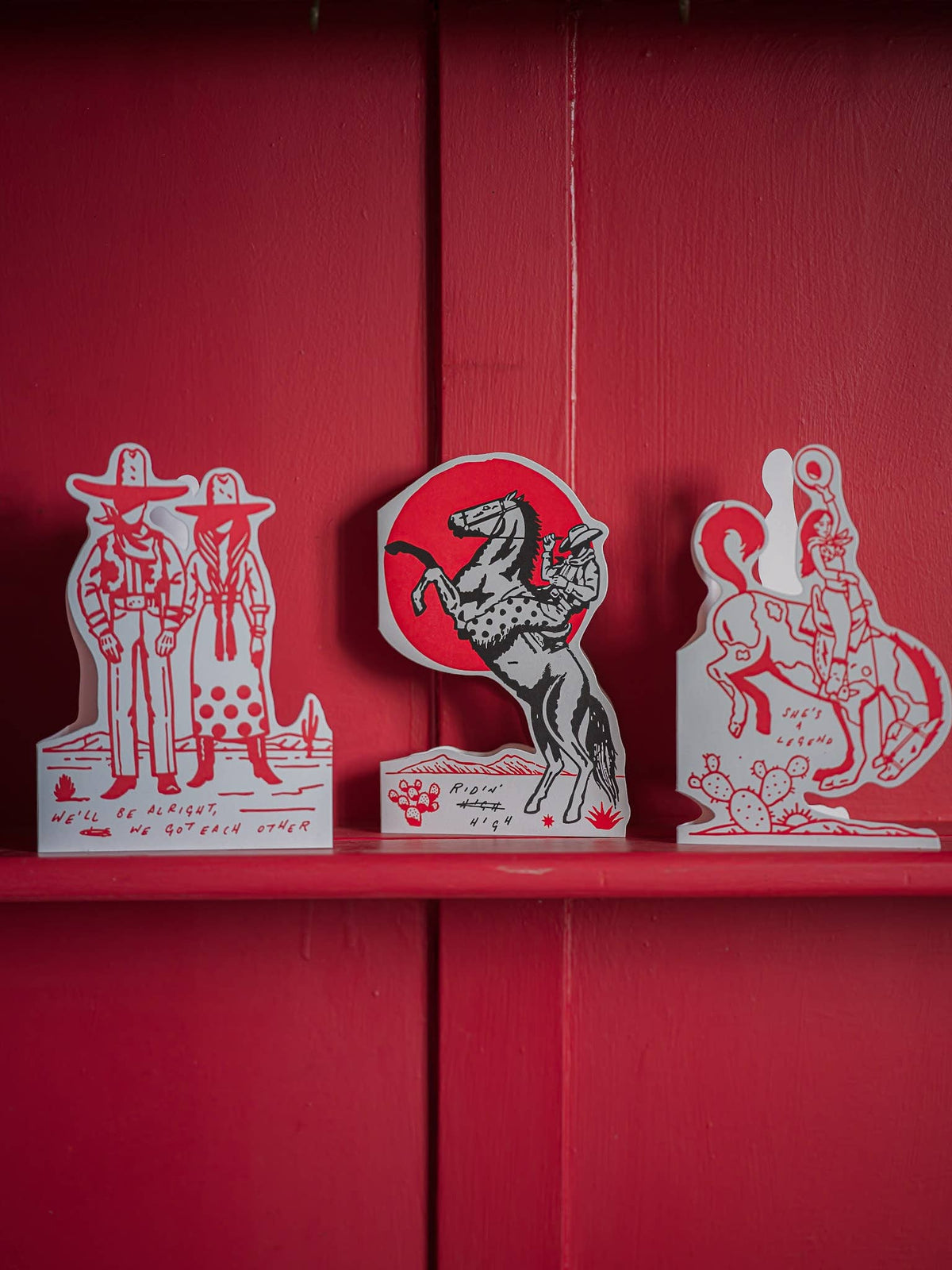 We'll Be Alright | Cut-Out - Greeting Card