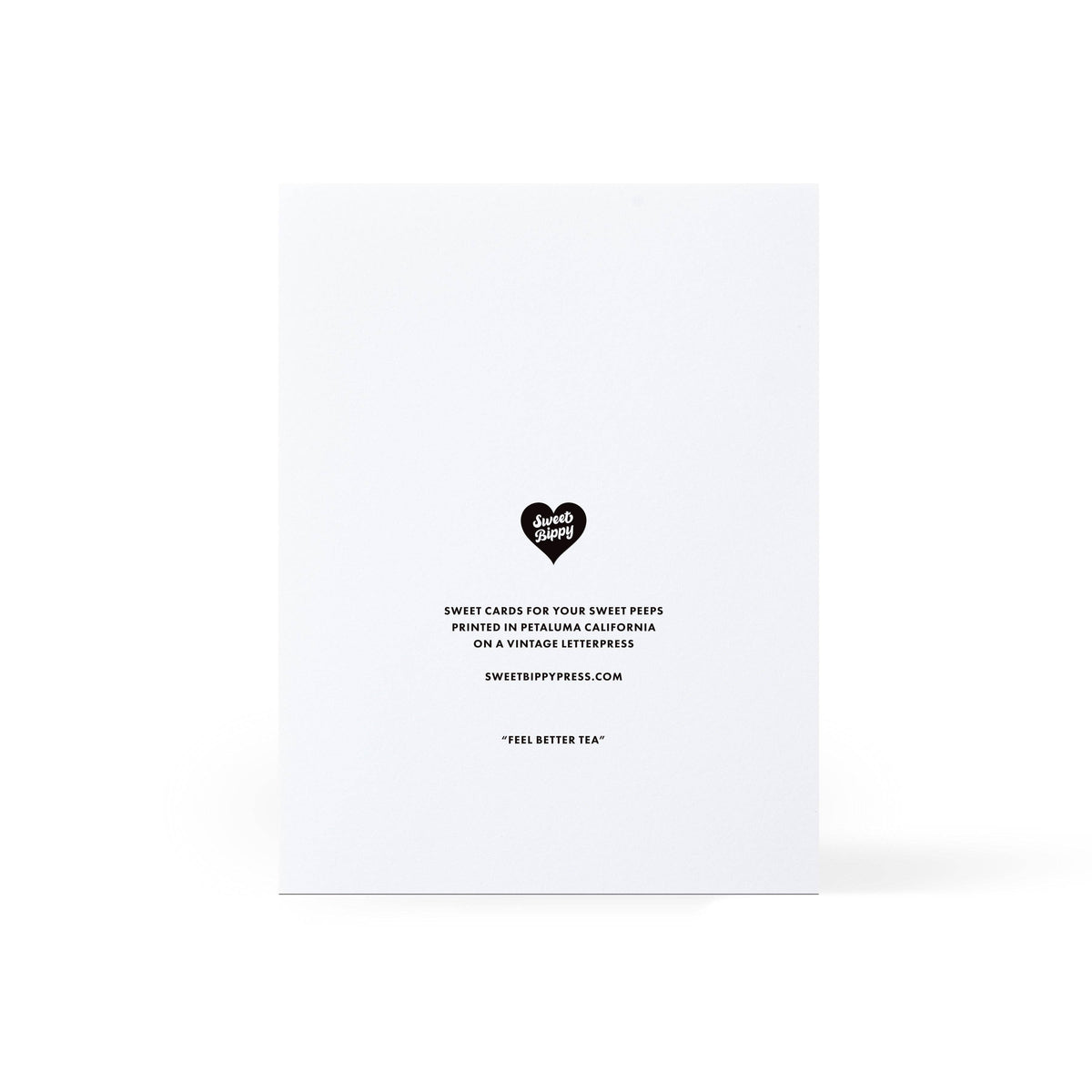 Feel Better Tea Greeting Card