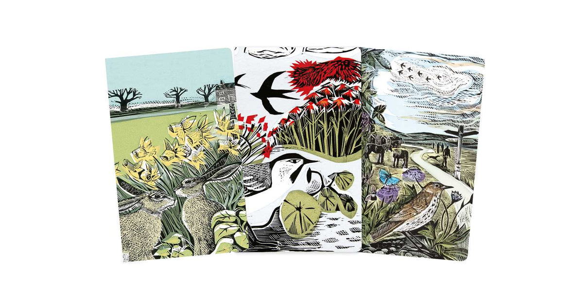 Angela Harding: Landscapes Set of 3 Mini Notebooks