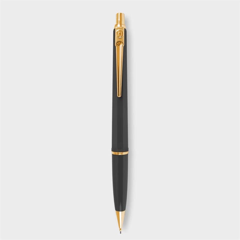 Ballograf EPOCA Gold Trim Mechanical 0.7mm Pencil: Black