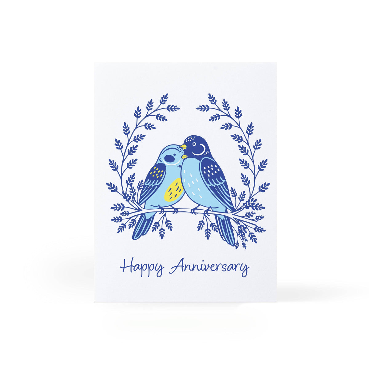 Anniversary Birds Greeting Card