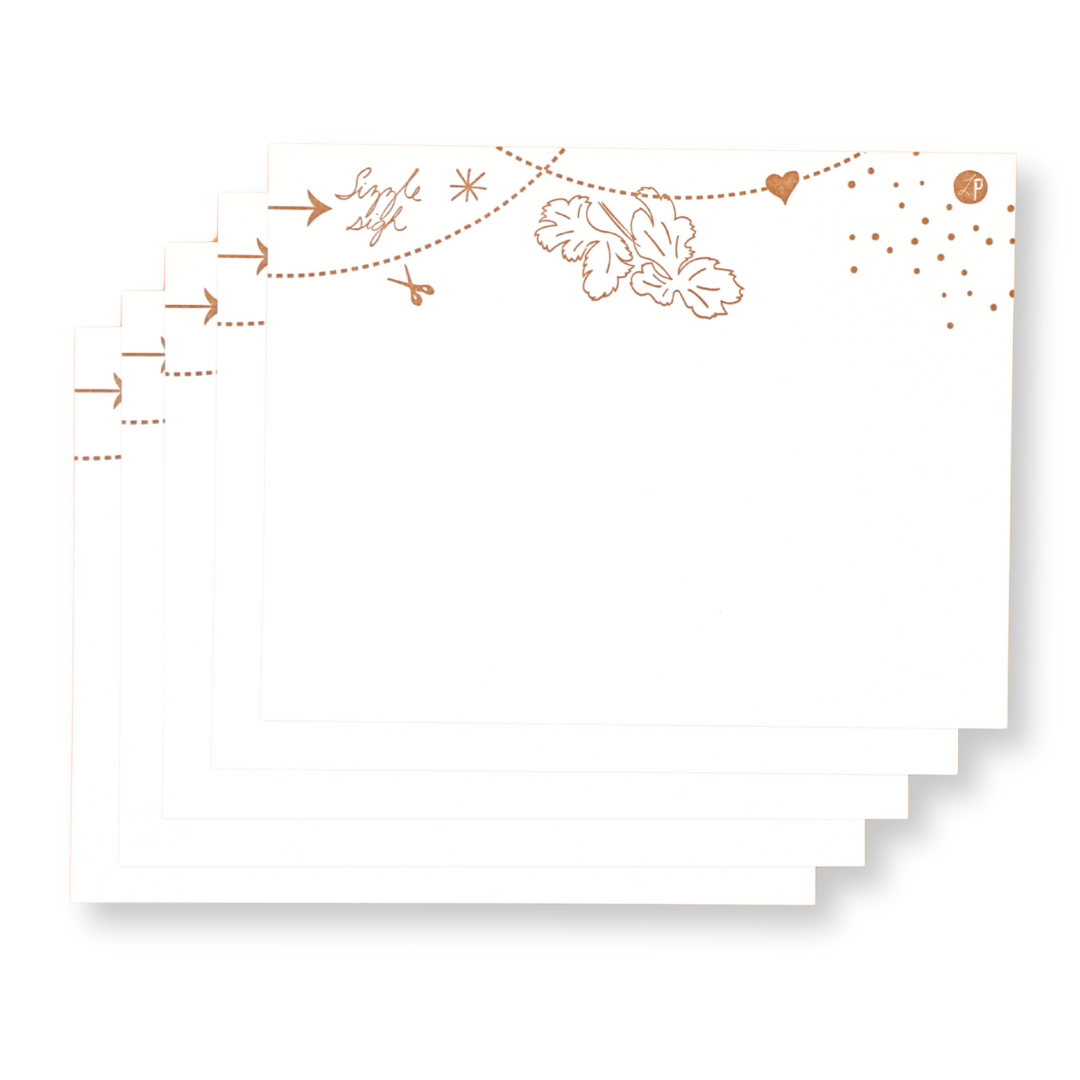 Whimsy Herb Notecards (Pack of 5)