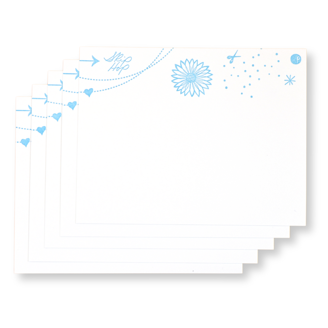 Whimsy Sunflower Notecards (Pack of 5)