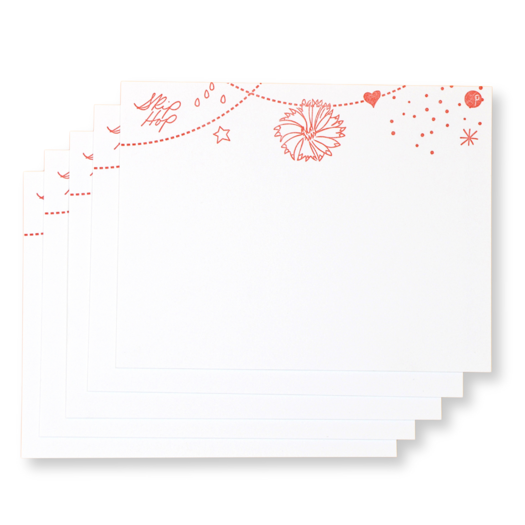Whimsy Wildflower Notecards (Pack of 5)