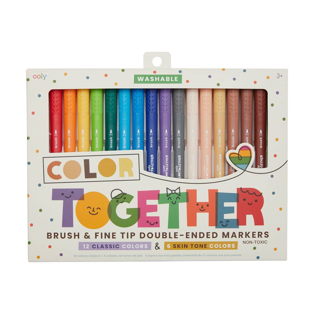 Color Together Double-Ended Markers - Set of 18