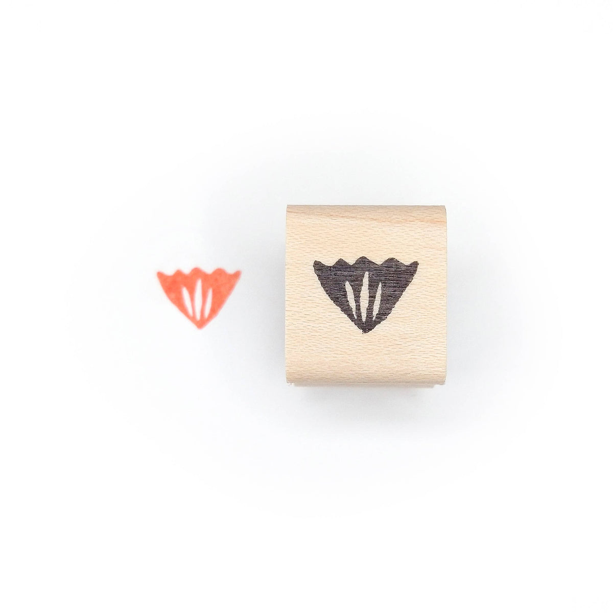 Folk Art Flower Mini Stamp