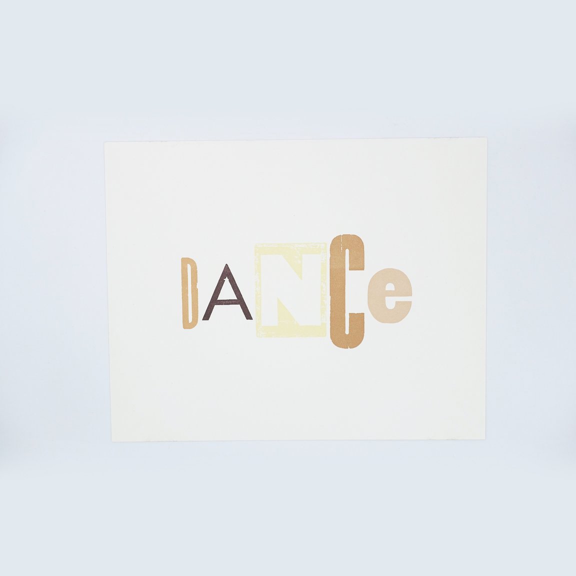 Broadside for a Cause - Dance Skin - Poster  - Letterpress Printed in Austin, Texas