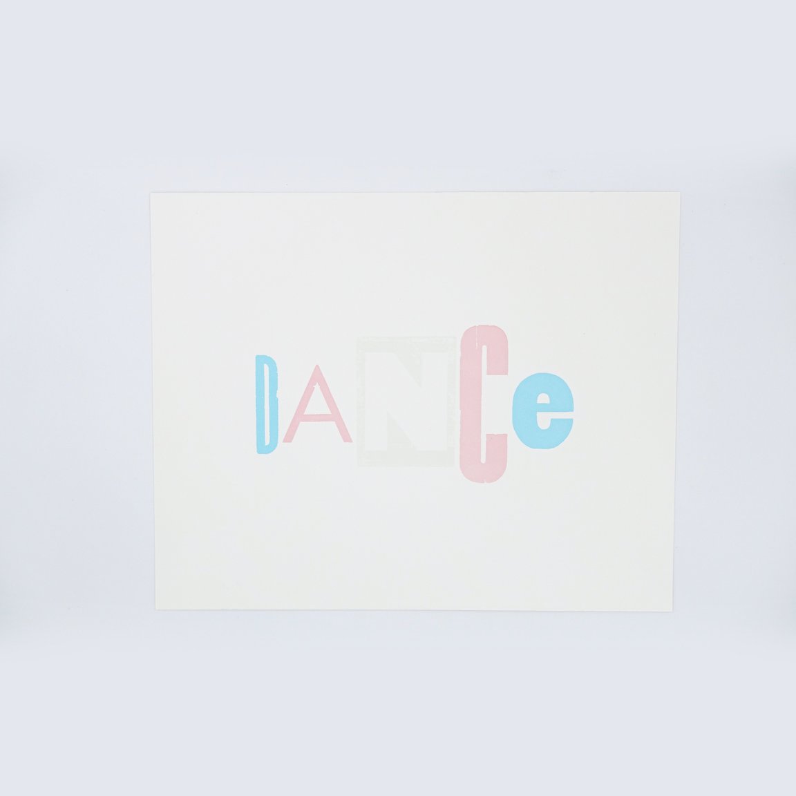 Broadside for a Cause - Dance Trans - Poster  - Letterpress Printed in Austin, Texas