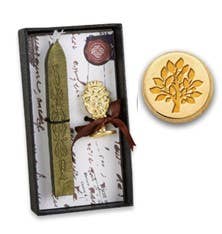 Florentine Brass Stamp Wax Seal Kits