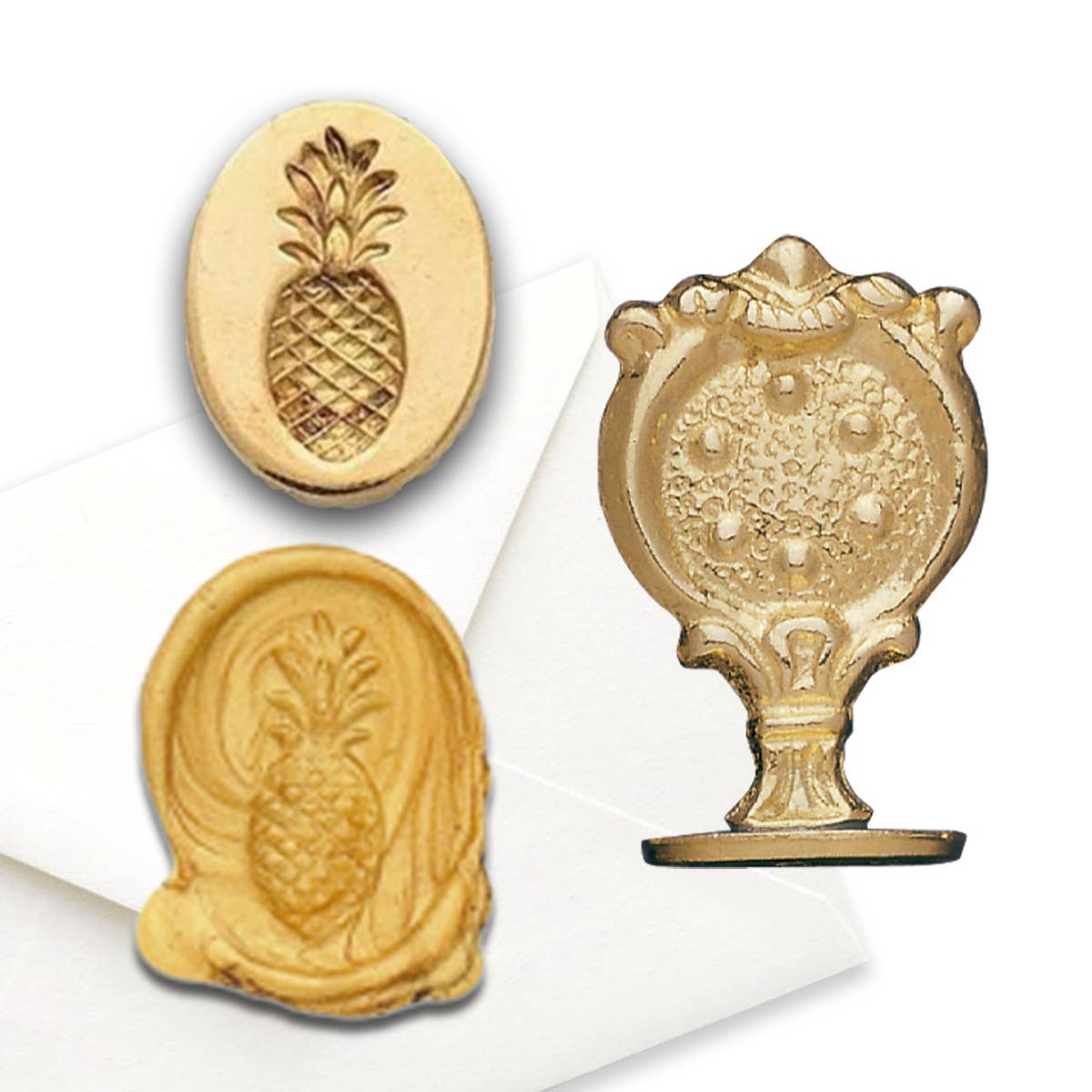 Florentine Brass Wax Seal Stampers
