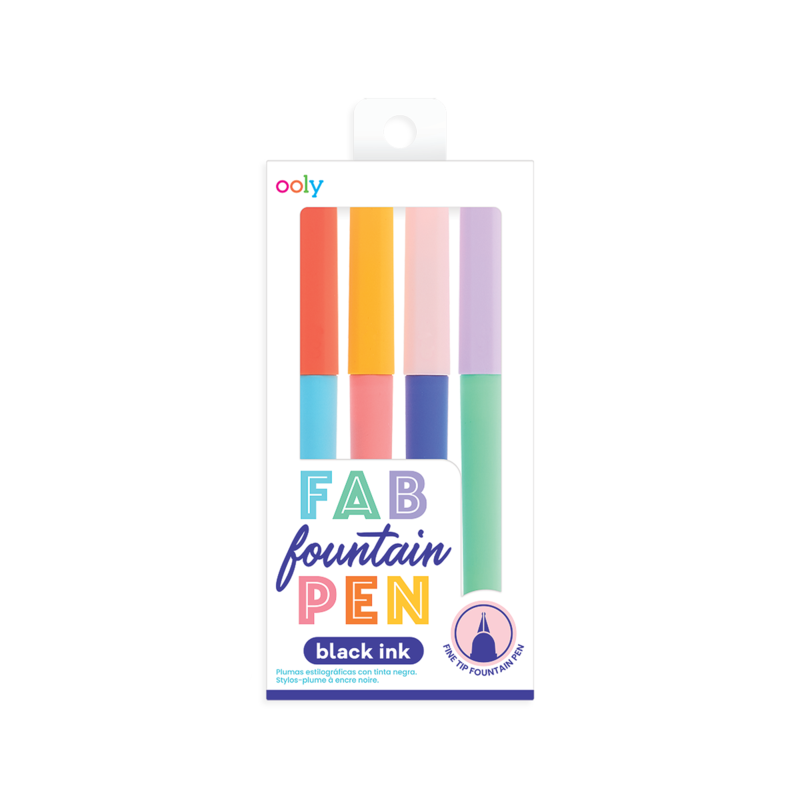Fab Fountain Pen - Set of 4 - Writing and Correspondence