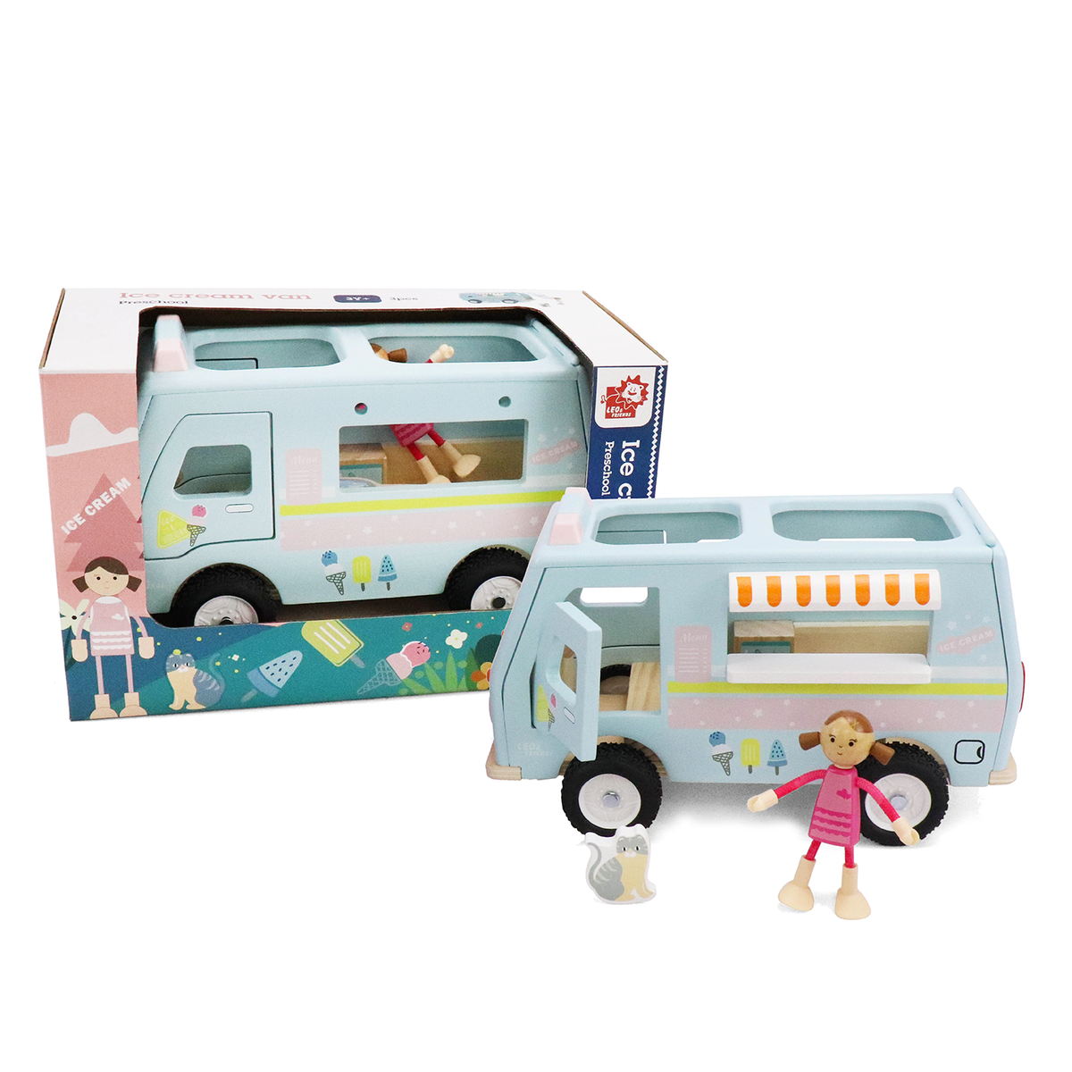 Wooden Ice Cream Van